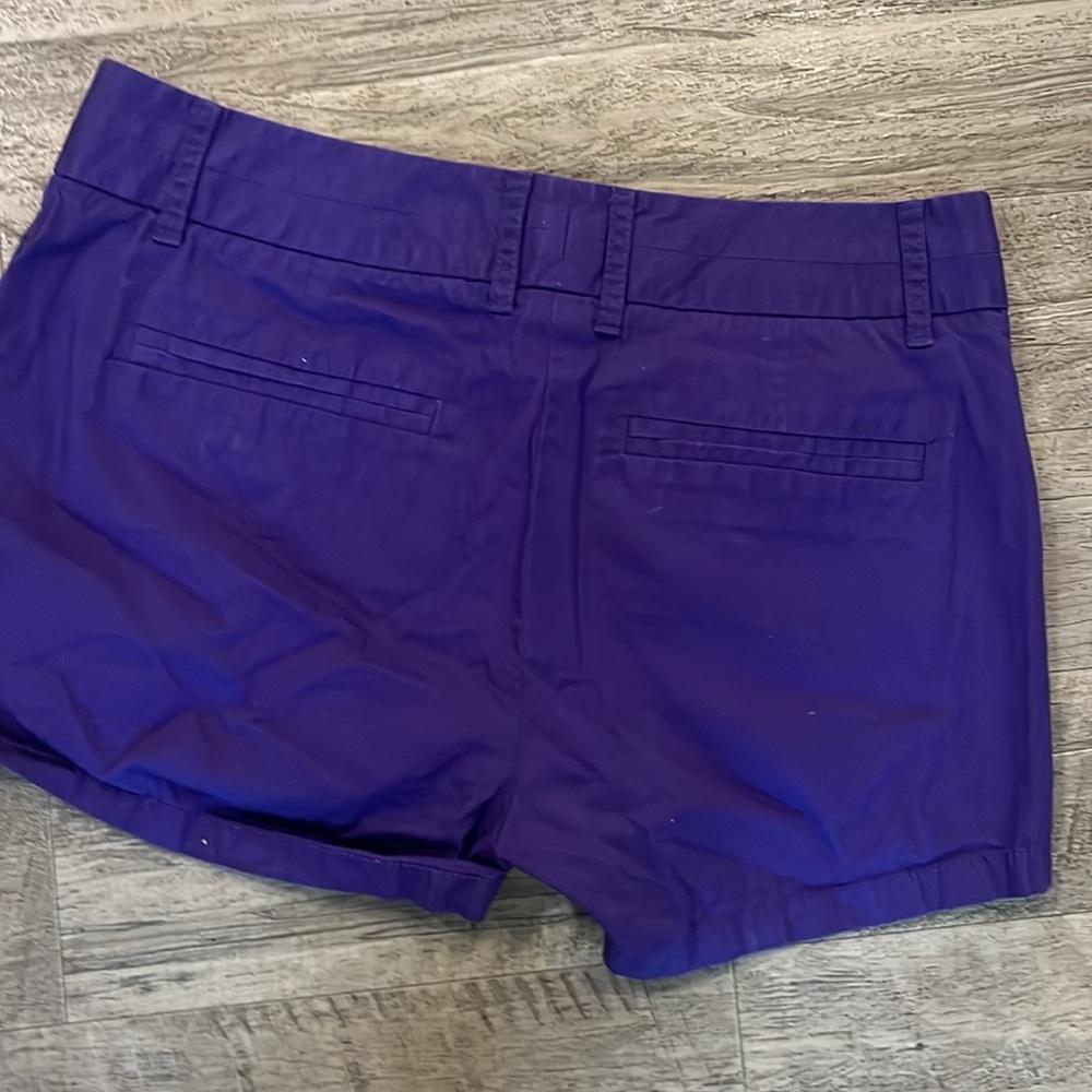 J. Crew Purple Shorts - Picture 4 of 4